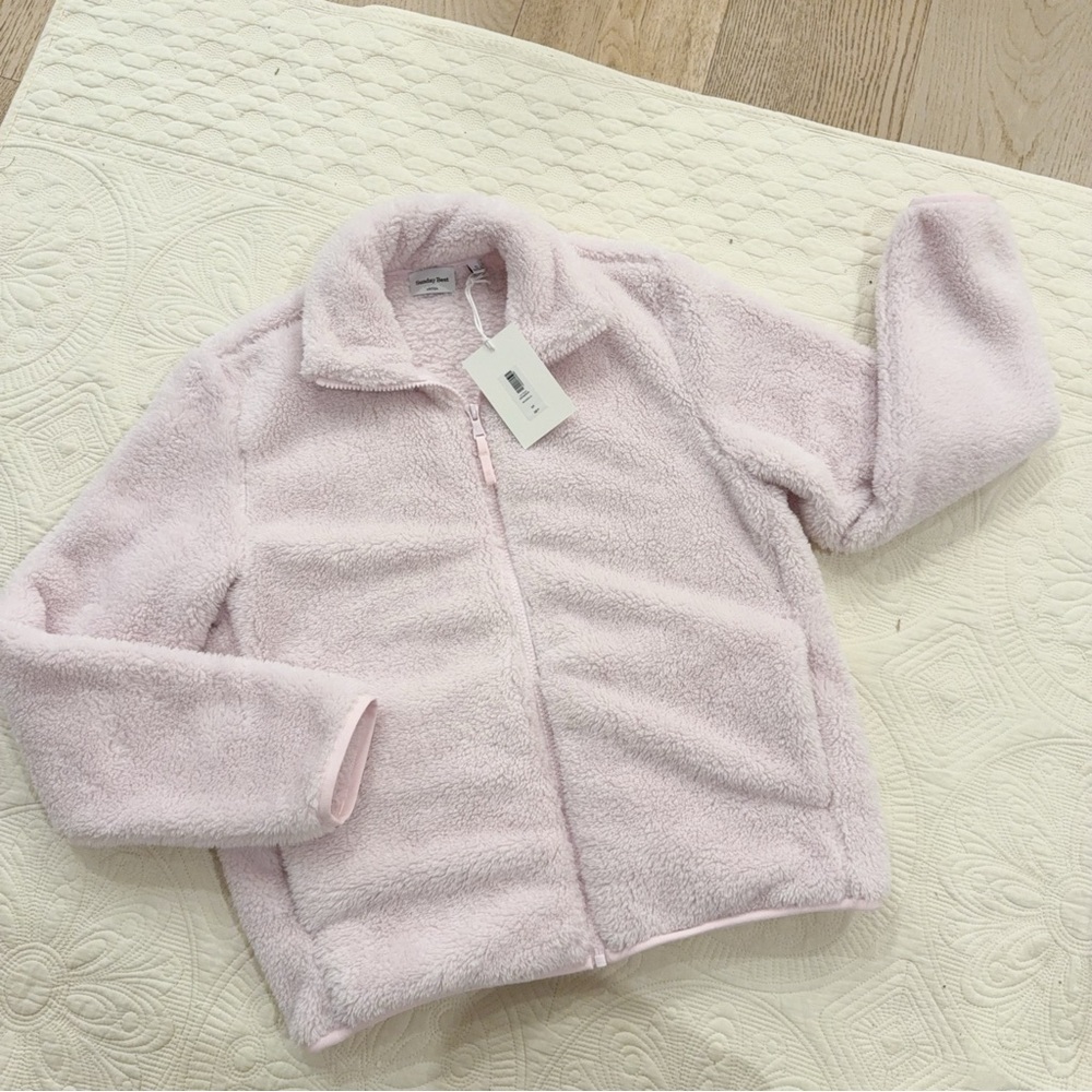 Sunday Best Light Pink  Zip-Up Jacket